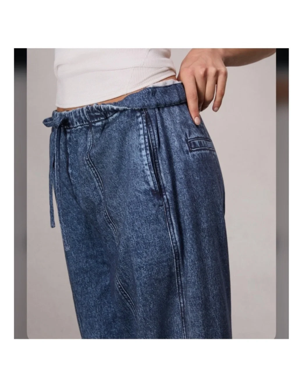 Rag & Bone Miramar Jordan Sweatpants Jordan Jogger Jeans Blue Small